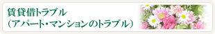 不動産賃貸借トラブル